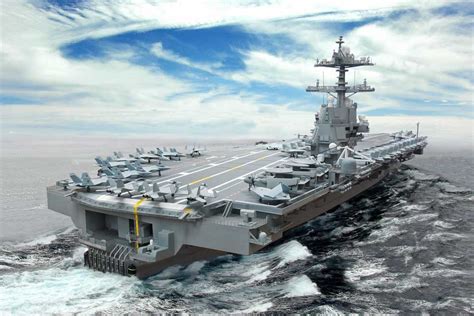 USS Gerald R. Ford (CVN-78) Aircraft Carrier | Strange Vehicles ...