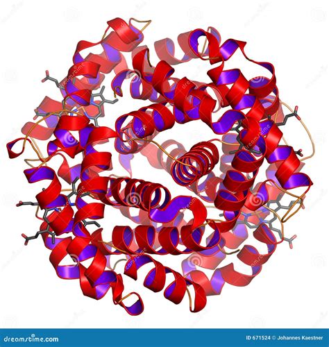 Globular protein stock illustration. Illustration of biomedical - 671524