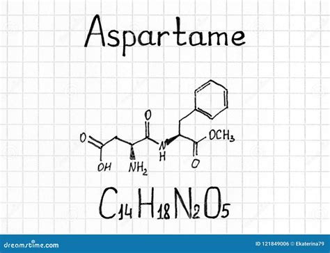 Aspartame Molecular Structure, 3d Model Molecule, Sugar Substitute ...