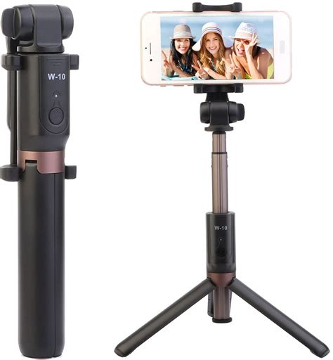 iMounTEK Bluetooth Selfie Stick Stretchable with Tripod Stand ...