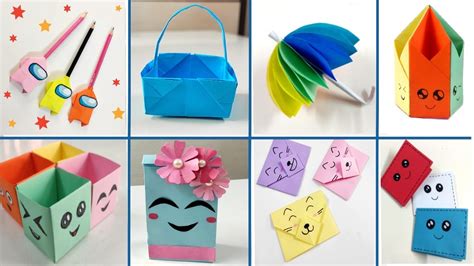 Paper Craft Ideas / Easy Paper Craft / Easy Crafts / Easy Art And Craft ...