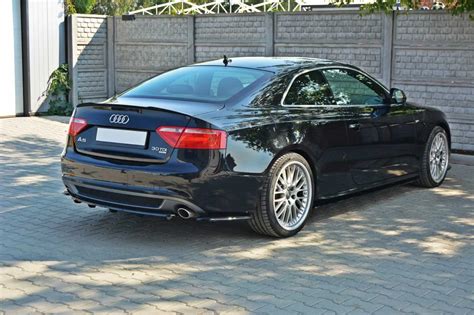 Audi A5 B8 Styling Hækskørte Splitter S-Line 07-11 V1, Astina.dk