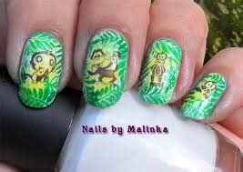 monkey10 | Monkey nails, Nail art, Creative nails