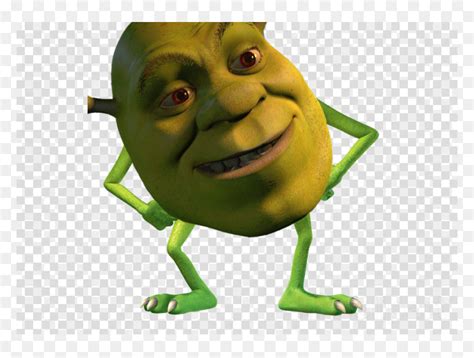 Shrek Mike Wazowski Png, Transparent Png - vhv