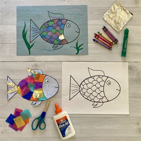 Fun, Really Fun, Rainbow Fish Activities - 4 Kinder Teachers | Fish ...