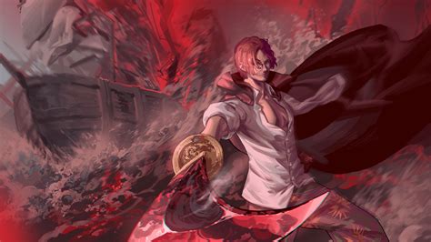 1920x1080 Resolution Shanks 4K One Piece illustration 1080P Laptop Full ...