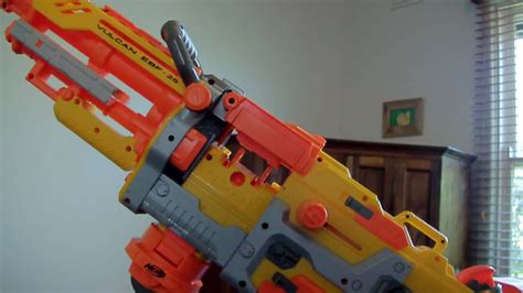 Nerf - N-Strike Vulcan EBF-25 Review - YouTube