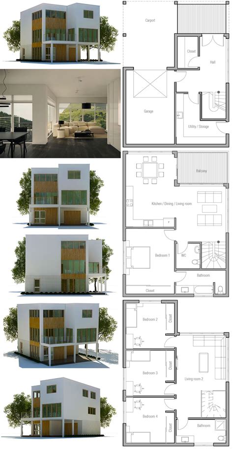 Minimalist Style Home Plans