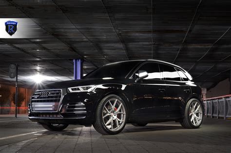 Black Audi Q5 on Chrome Rohana Wheels — CARiD.com Gallery