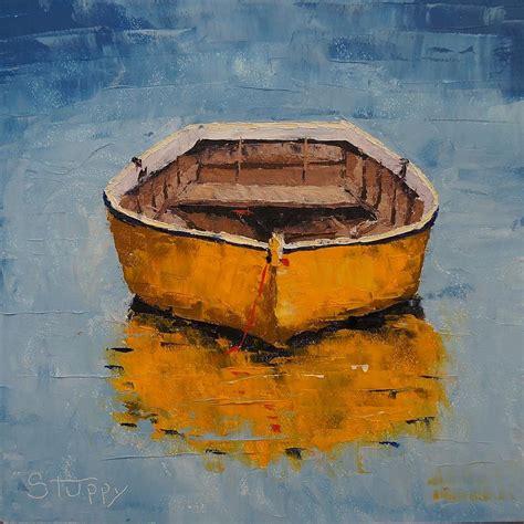 Row Boat Painting at PaintingValley.com | Explore collection of Row ...