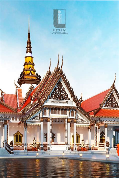 Khmer Architecture Pagoda | Architecture, Pagoda, Building