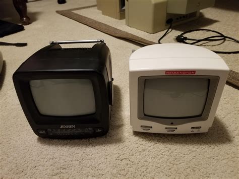 Found these 2 tiny CRT TVs/radios at my local Goodwill and love to ...