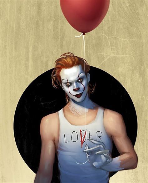 Pennywise mixed with bill skarsgård | Pennywise, Pennywise the dancing ...