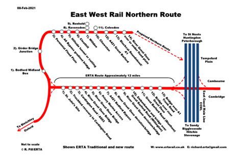 East west rail route - chromegulu