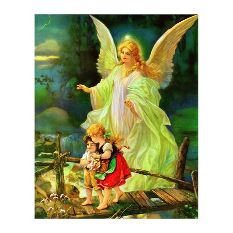 Angel de la Guarda Imagen Tradicional - Etsy México