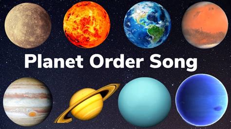 Planet Order Song | Solar System Song | Planets Song | Solar System ...