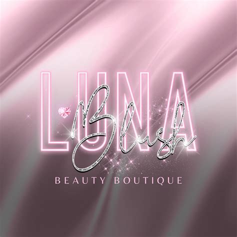 GLITTER LOGO, Logo Design, Logo, Premade Logo, Logo Template, Makeup ...