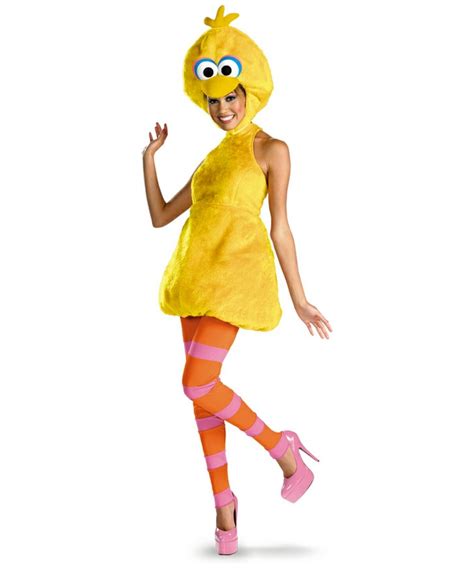 Adult Sesame Street big Bird Elmo Costume - Women Sesame Stree Costumes