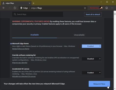 How to enable Dark Theme in Microsoft Edge (chromium)