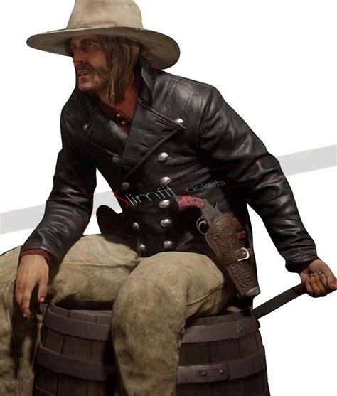 Pin on Micah Bell Red Dead Redemption 2 Leather Coat