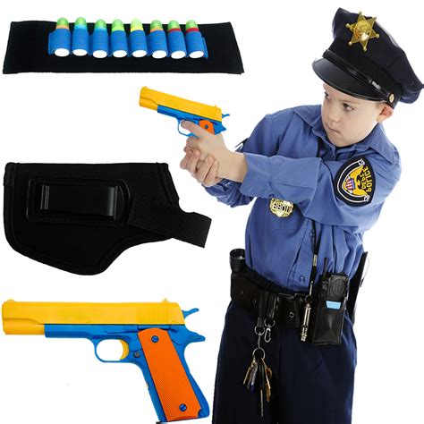 Buy Colt 1911 Kid Toy with Soft Bullets Ejecting Magazine with Black ...