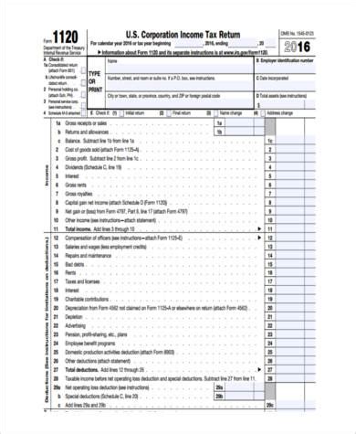 FREE 10+ Sample Business Tax Forms in PDF | MS Word | Excel