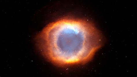 Sb0122 Zooming Into God's Eye Helix Nebula Stock Footage SBV-334522374 ...