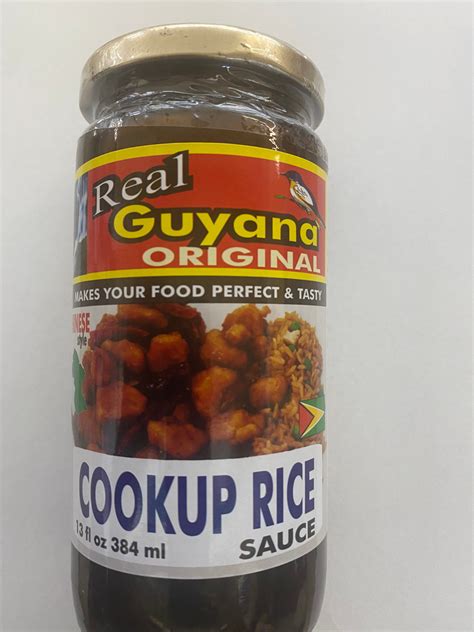 Real Guyana Original Cook-Up Rice Sauce 13 oz - Caribbean Supercenter