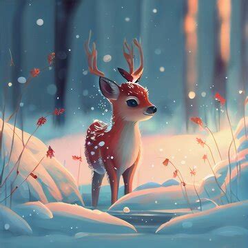 Baby Deer Snow Images – Browse 7,262 Stock Photos, Vectors, and Video ...