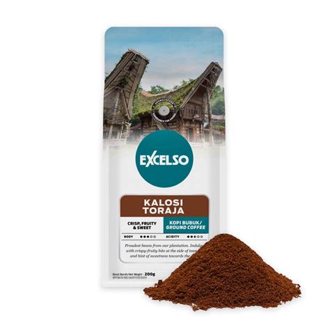 EXCELSO KALOSI TORAJA BUBUK 200G - Excelso Coffee