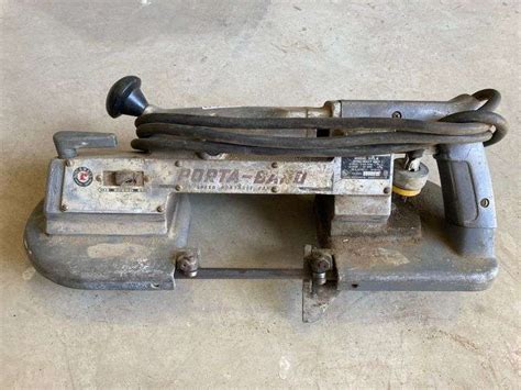 Rockwell 555A Porta-Band Saw w/ Extra Blades - Delaware Auction Center