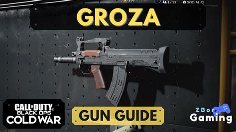 Groza Gun Guide - Warzone & Cold War | Zbor Gaming