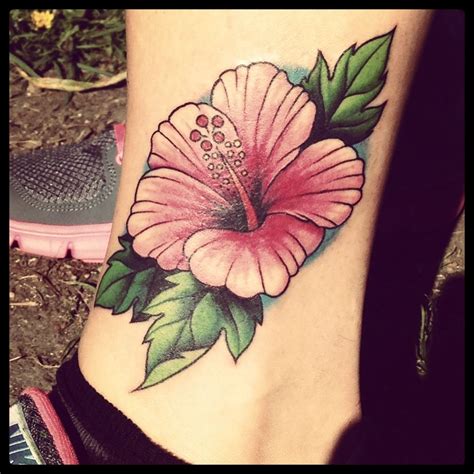 Hibiscus Flower Tattoo Image White Flower Tattoos, Hibiscus Flower ...