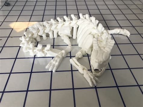 Free STL file Articulated Skeleton Dragon・3D print design to download・Cults