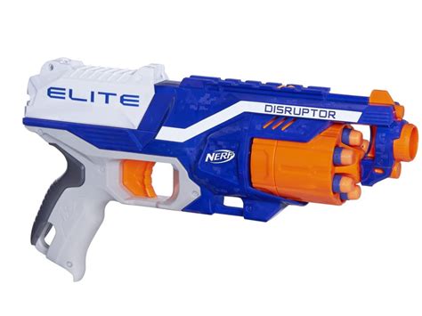 Buy NerfDisruptor Elite Blaster - 6-Dart Rotating Drum, Slam Fire ...