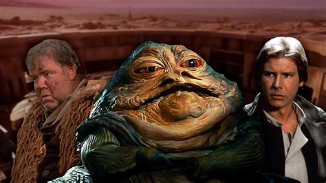 Why Star Wars' Original Jabba The Hutt Scene Was Cut From Episode IV