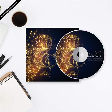 20+ Best Free Creative CD Case Mockup PSD Templates