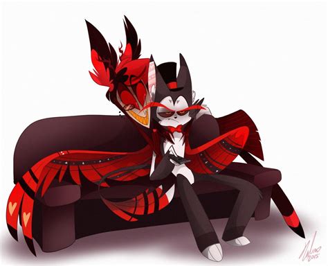 Commission of Husk and Alastor by Vivziepop. #Zoophobia #Vivzmind ...