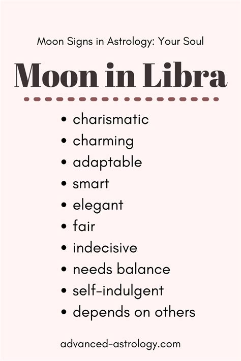 Moon in Libra Personality Traits and Meaning in Astrology - Astrology