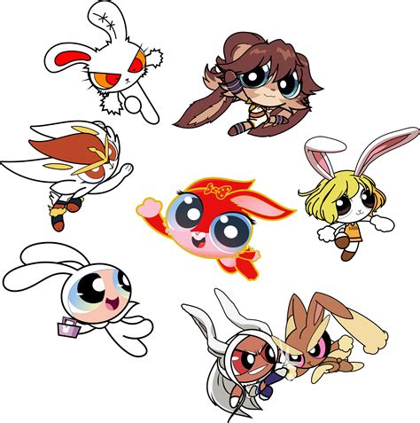 PPG Bunny Group 1 by PhillLord on DeviantArt