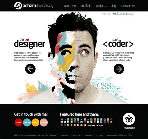 Web Designer Portfolio | Portfolio web design, Portfolio design, Web ...