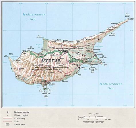 Carte Chypre | E-evasion – Voyage | Map, Cyprus, Asia map