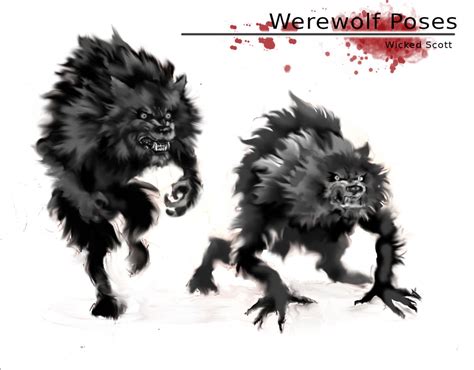 Werewolf Poses by Wicked-Scott on DeviantArt