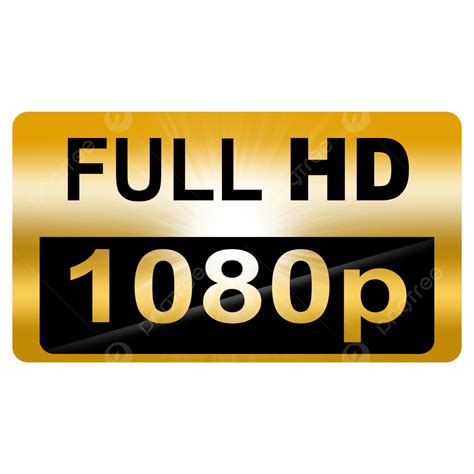 1080p Full Hd Icon Transparent, 1080p, Full Hd 1080p, Video PNG ...