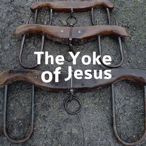 The Yoke of Jesus - Servants of Grace