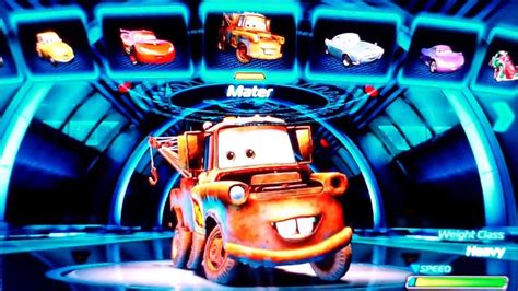 CARS 2 ALL CHARACTERS HD PS3 GAMEPLAY REVIEW!!! - YouTube