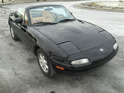 1993 Mazda Miata MX-5 - Excellent Condition - Black on Tan - 5 speed ...