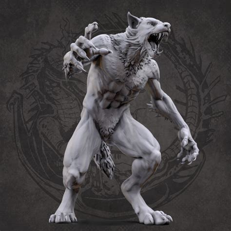 Download werewolf attack pose von Silana cadou