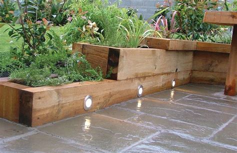 Nine ways to use wooden sleepers in landscaping – centrallandscapes