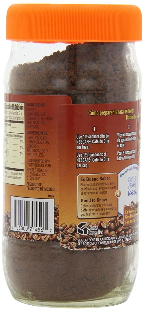 Nescafe Café De Olla Instant Coffee, Cinnamon, 6.7 oz